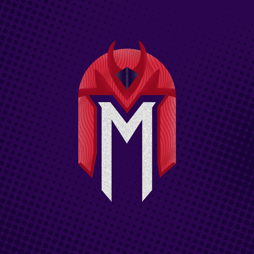 I Combined My Interest For Comics With My Love For Minimalist Illustrations In The Superheroes Alphabet Series