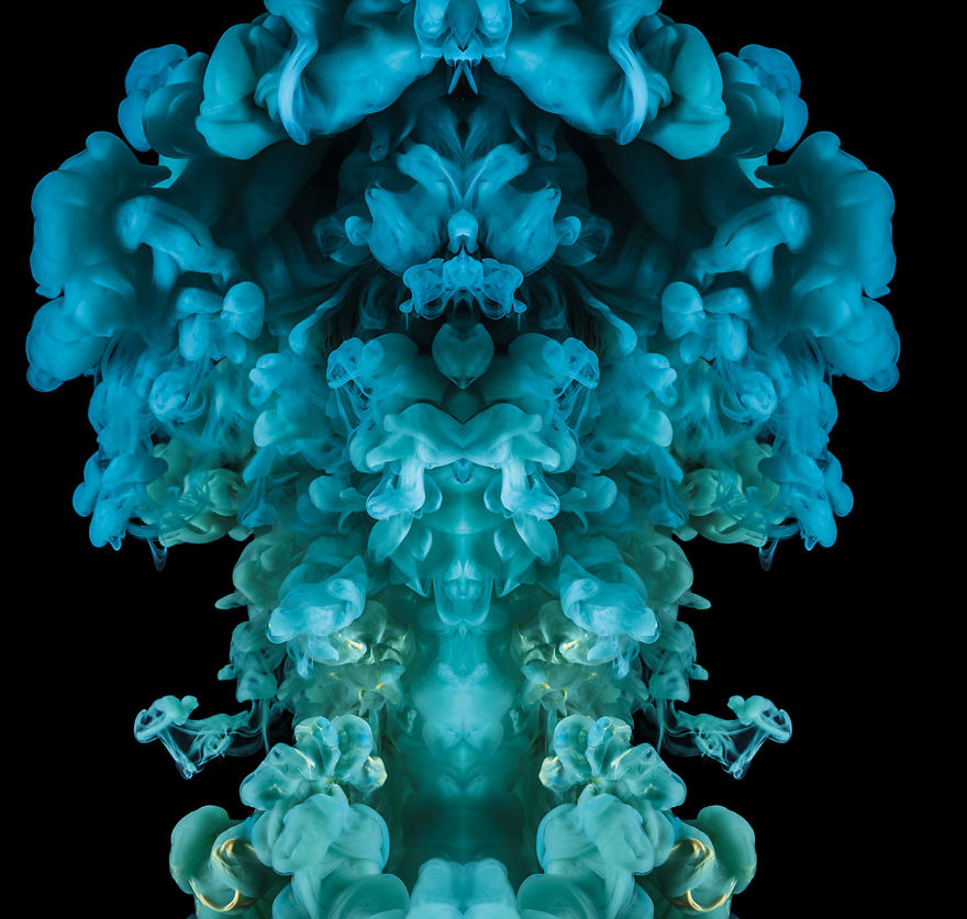 I Used Inks, Dyes, And Paints In Water To Create Surreal Images