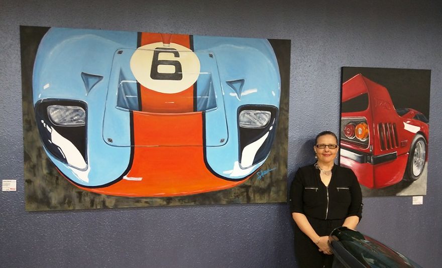 Mom Follows Her Dream To Be A Fine Vehicle Painter Mom Follows Her Dream To Be A Fine Vehicle Painter