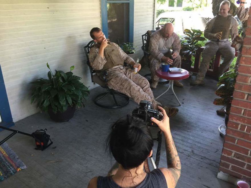 Photo Series Shows The Darker Side Of PTSD Photo Series Shows The Darker Side Of PTSD