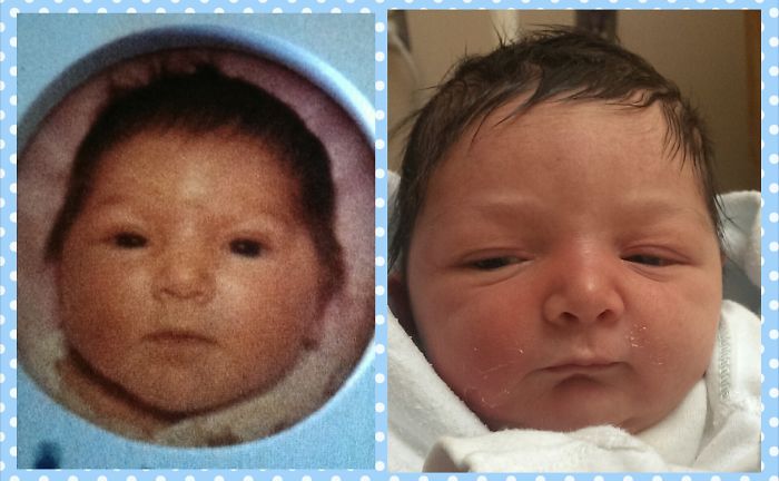 Mommy And Son - Both One Week Old