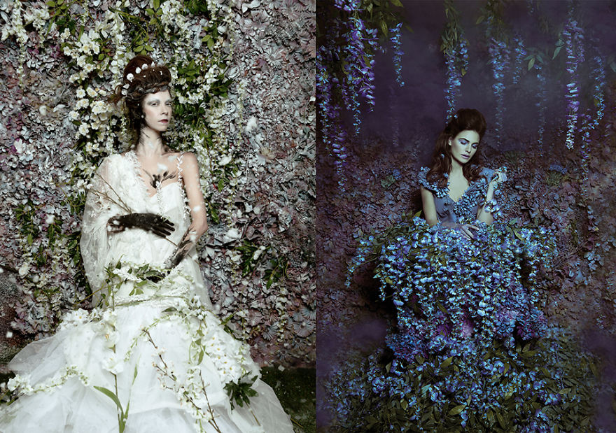 Photographer Creates Modern Day Images Inspired By Gustav Klimt Paintings Photographer Creates Modern Day Images Inspired By Gustav Klimt Paintings