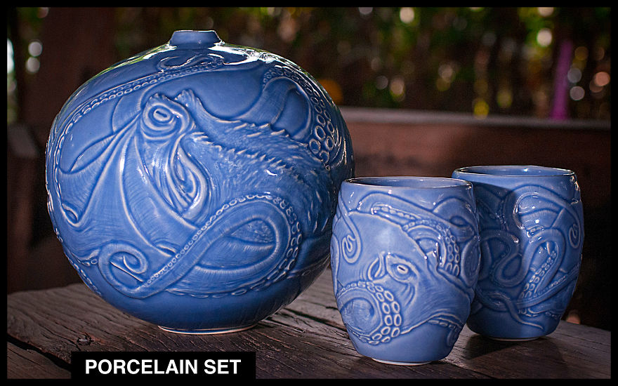 I Trained A Real Live Octopus To Help With My Ceramics