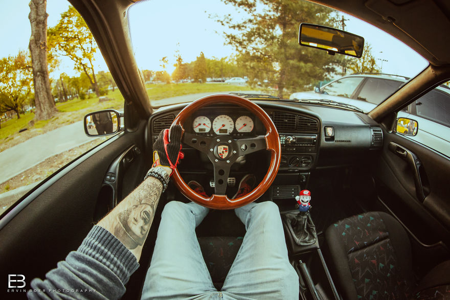 I Photographed More Than 300 Car Interiors With A Fisheye In A Year