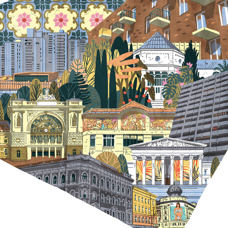 Posters About Budapest, Capital Of Hungary