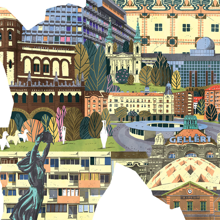 Posters About Budapest, Capital Of Hungary