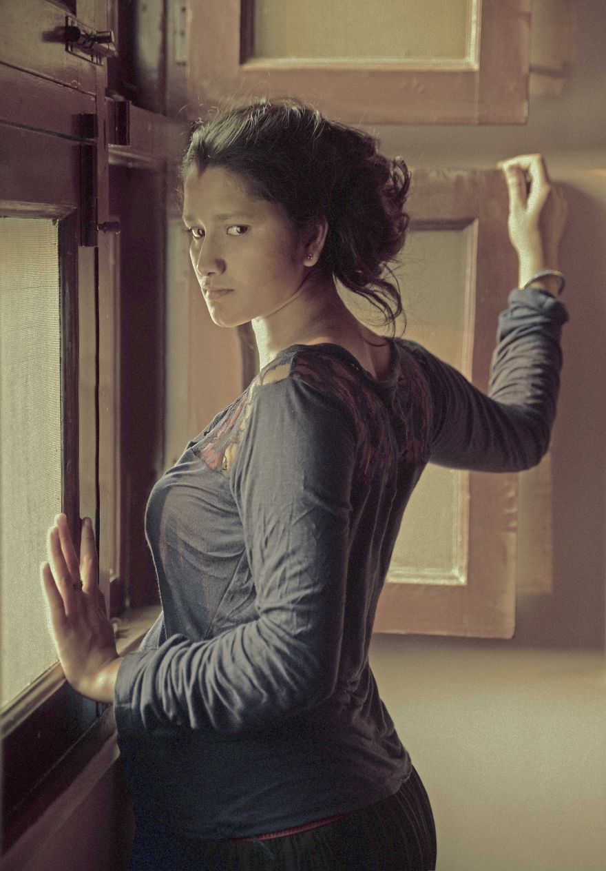 I Shoot All Photos Through The Window Light.