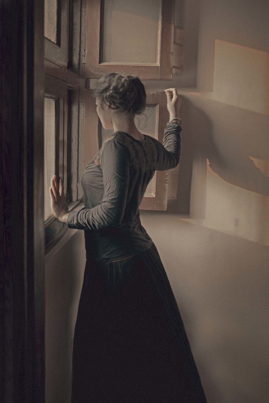 I Shoot All Photos Through The Window Light.