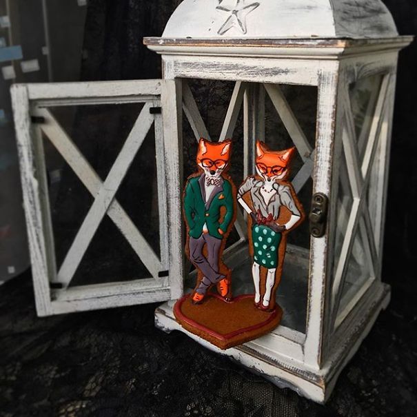 The Special Edition For The 14th Of February - Stylish Fox Couple