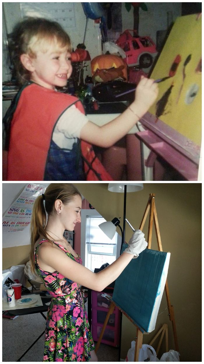 Little Did I Know That I Would Be Graduating With My Bachelors Degree In Painting All Those Years Later...