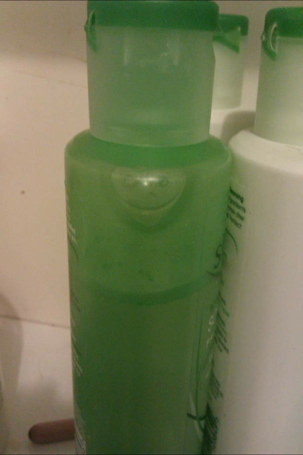 Smiley Face In My Toner Bottle!