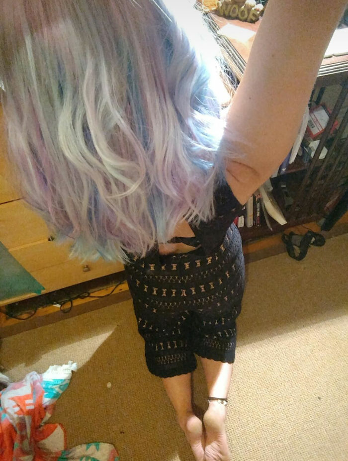 Holographic Mermaid Diy Hair