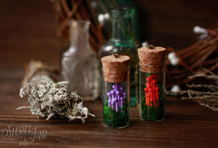 Secret Jar: World Of Witchcraft And Wizardry Created By Russian Craftswoman