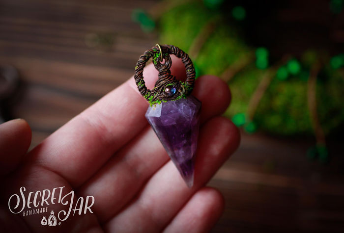 Secret Jar: World Of Witchcraft And Wizardry Created By Russian Craftswoman