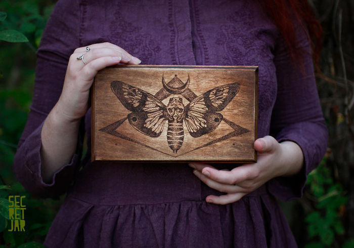 Secret Jar: World Of Witchcraft And Wizardry Created By Russian Craftswoman