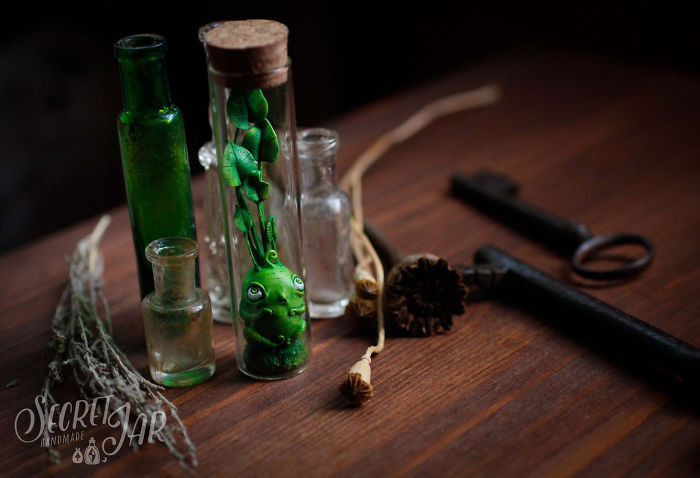 Secret Jar: World Of Witchcraft And Wizardry Created By Russian Craftswoman