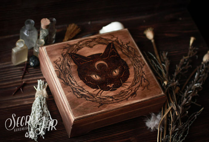 Secret Jar: World Of Witchcraft And Wizardry Created By Russian Craftswoman