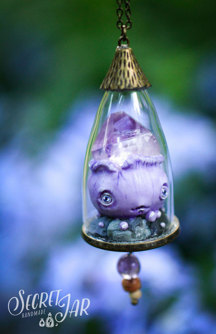 Secret Jar: World Of Witchcraft And Wizardry Created By Russian Craftswoman