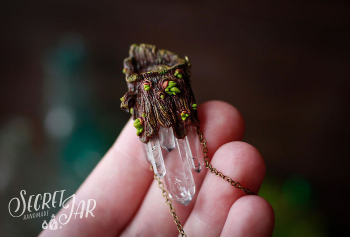 Secret Jar: World Of Witchcraft And Wizardry Created By Russian Craftswoman