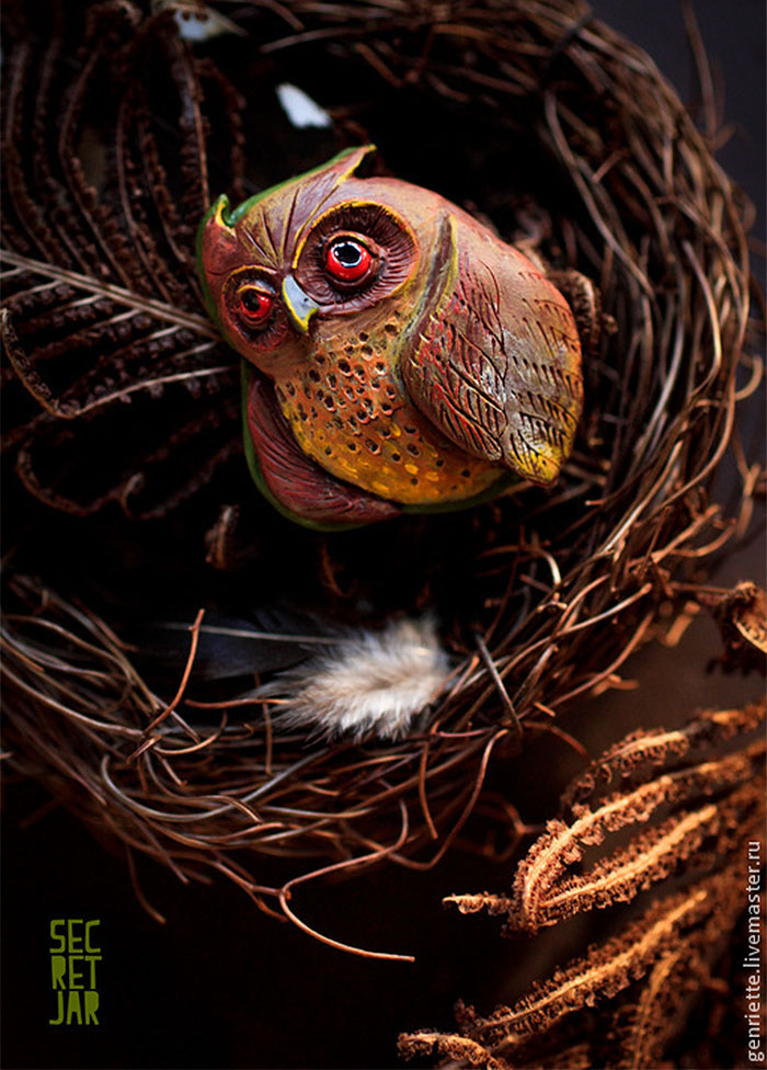 Secret Jar: World Of Witchcraft And Wizardry Created By Russian Craftswoman