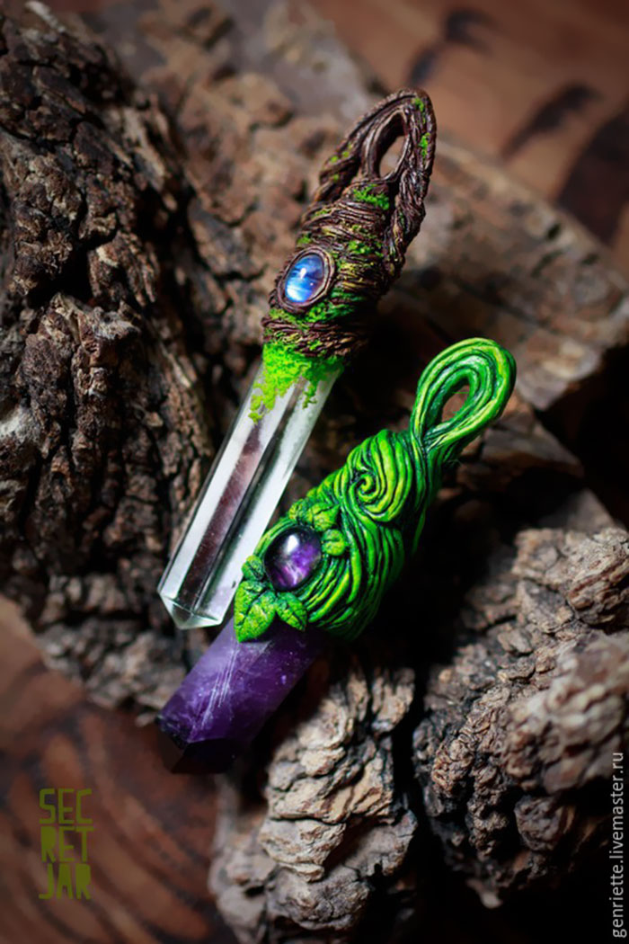 Secret Jar: World Of Witchcraft And Wizardry Created By Russian Craftswoman