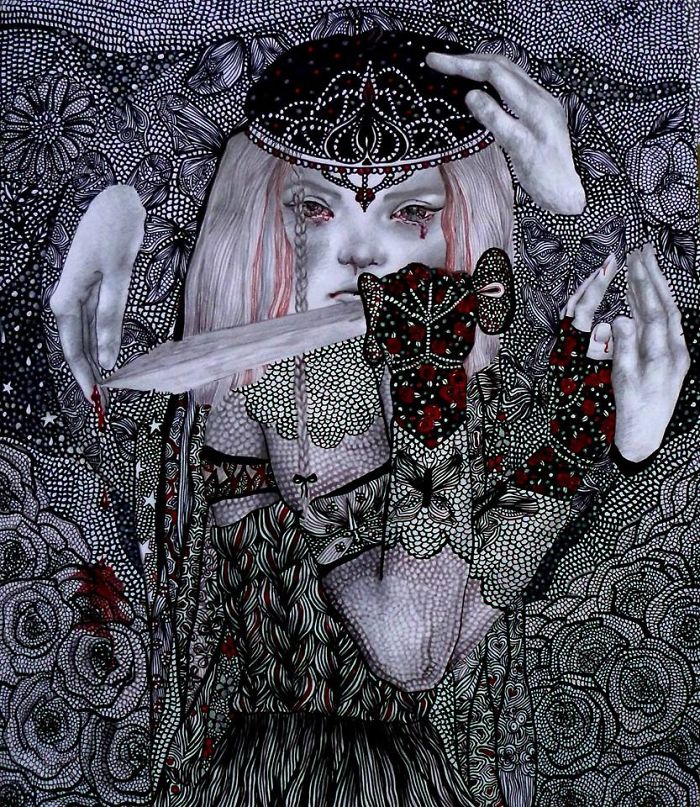 Some Of My Sad Drawings That Makes Me Happy