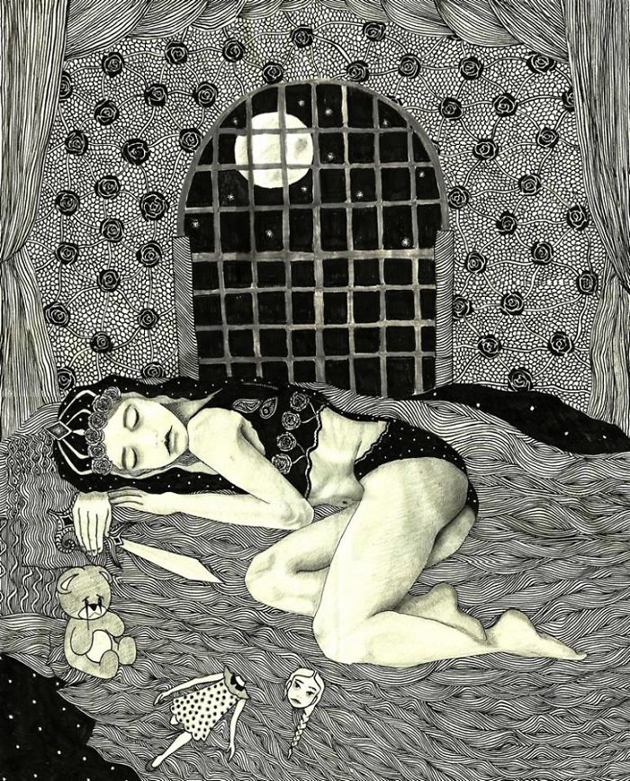 Some Of My Sad Drawings That Makes Me Happy