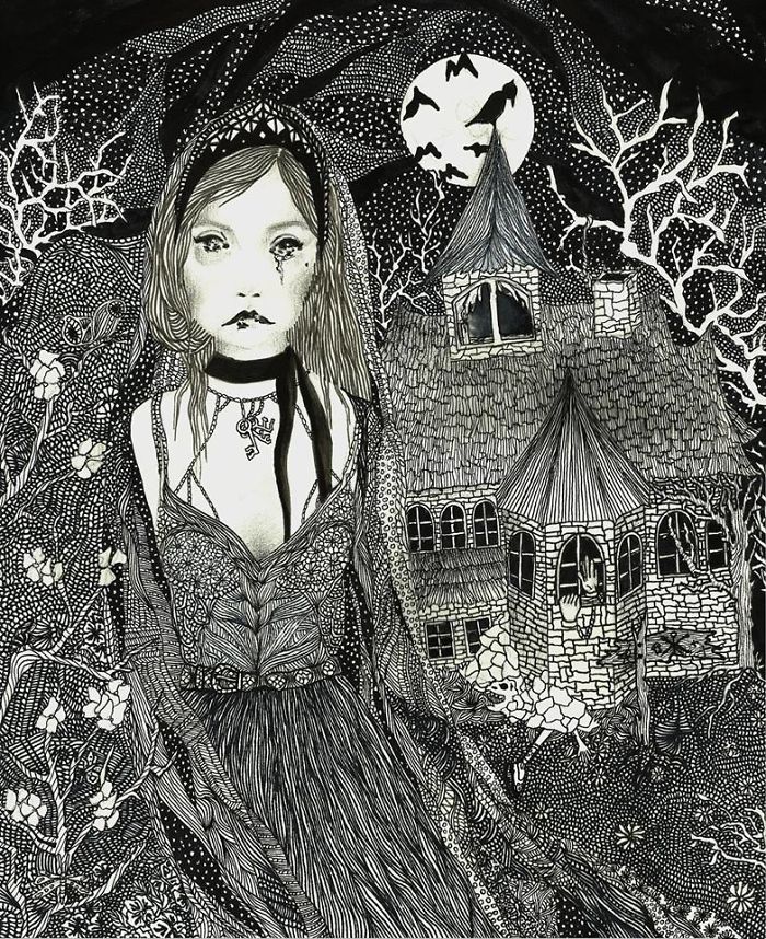 Some Of My Sad Drawings That Makes Me Happy