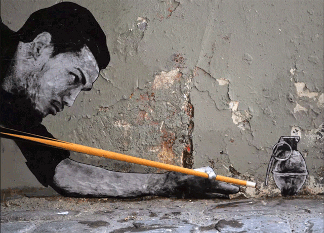Spanish Photographer A.l. Crego Turns Street Art Graffiti Into Animated Gifs Spanish Photographer A.l. Crego Turns Street Art Graffiti Into Animated Gifs