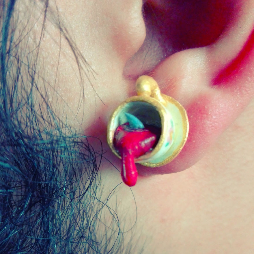 I Create Cute, Nerdy, Weird And Creepy Earrings I Create Cute, Nerdy, Weird And Creepy Earrings