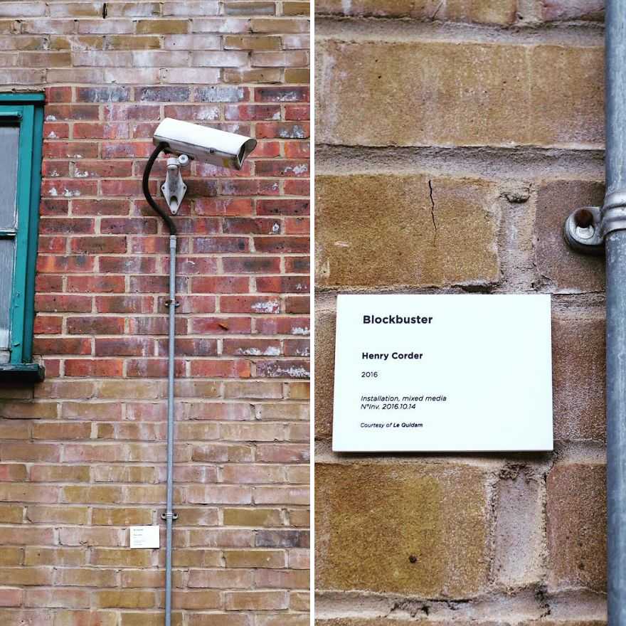 Street Artist Transforms The City Into An Art Gallery Using Exhibition Labels