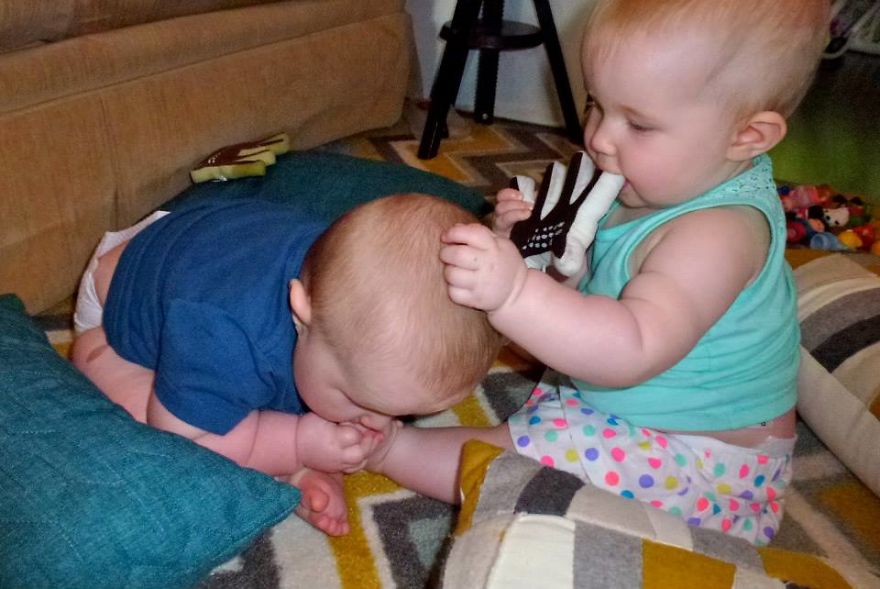 When My Children Show Their Love For One Another: The Upside To Having 3 Little Kids