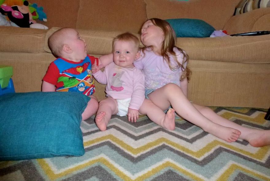 When My Children Show Their Love For One Another: The Upside To Having 3 Little Kids