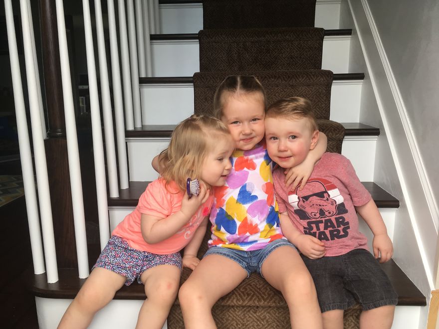 When My Children Show Their Love For One Another: The Upside To Having 3 Little Kids
