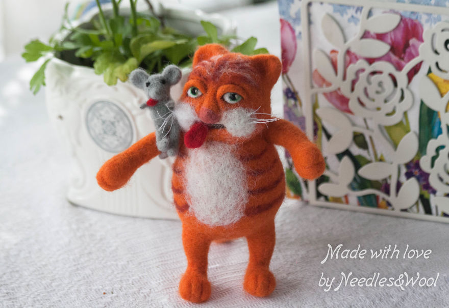 Woolen Sculptures Made With Lots Of Love