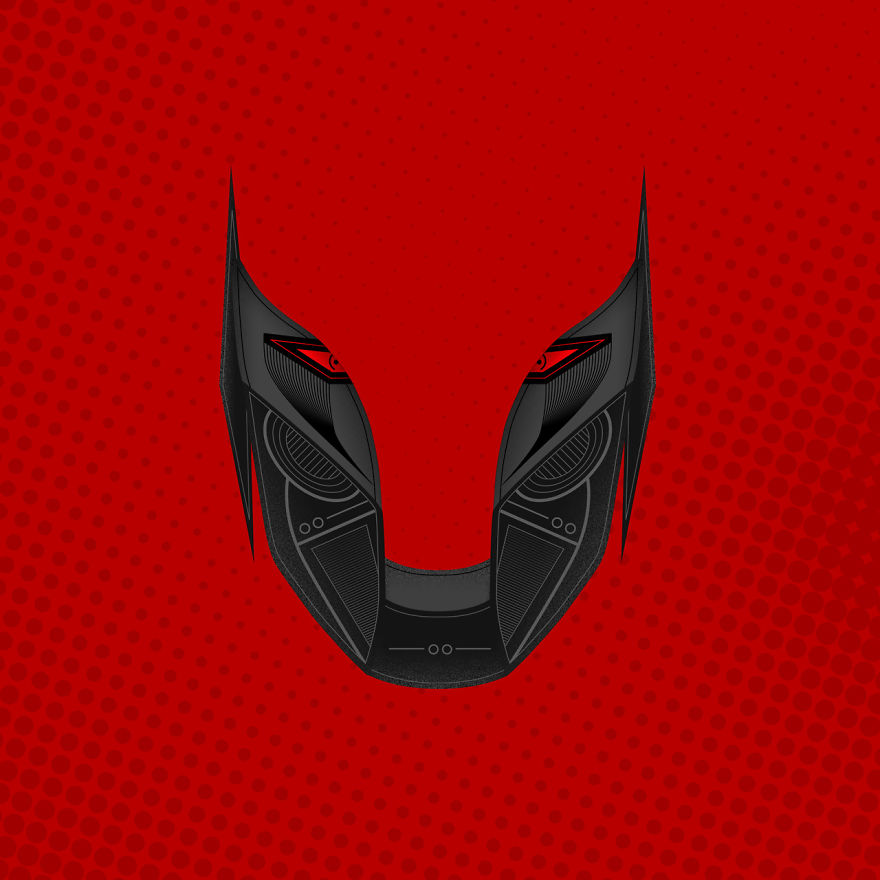 I Combined My Interest For Comics With My Love For Minimalist Illustrations In The Superheroes Alphabet Series