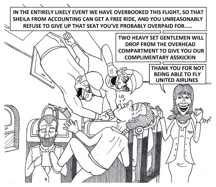 #unitedairlines New Policy For Overbooked Flights