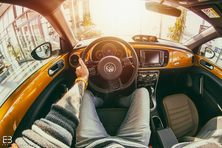 I Photographed More Than 300 Car Interiors With A Fisheye In A Year