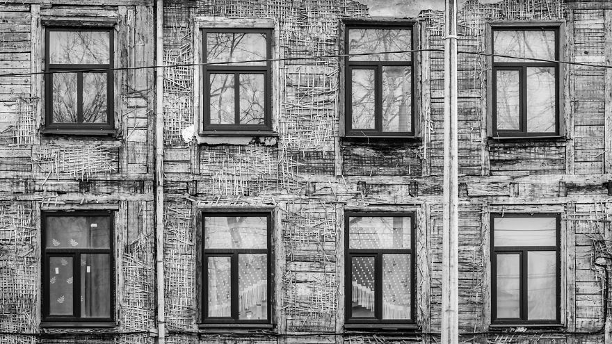 Grandmother With New Glasses