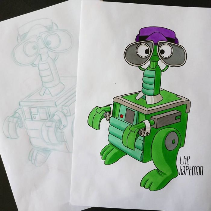 I Imagined Famous Geek / Pop Culture Mashed Up Characters