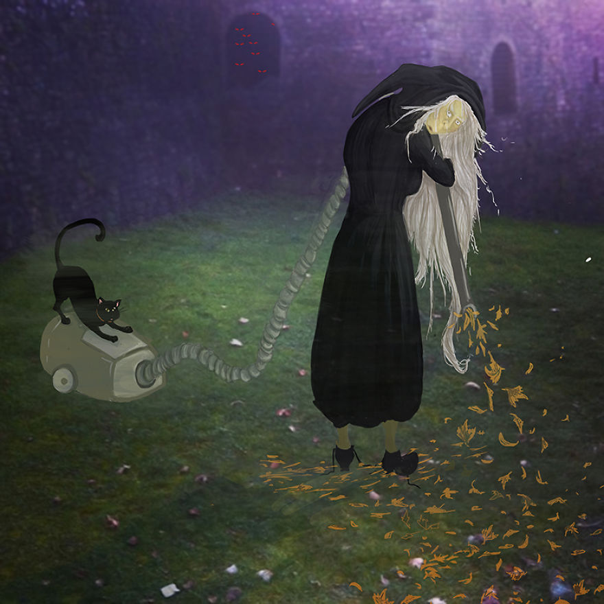 We Used Photography And Illustration To Make These Humorous And Surrealistic Images With A Bit Of Uncanny Aftertaste