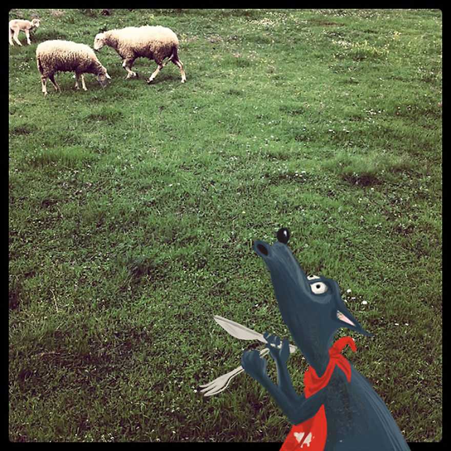 We Used Photography And Illustration To Make These Humorous And Surrealistic Images With A Bit Of Uncanny Aftertaste