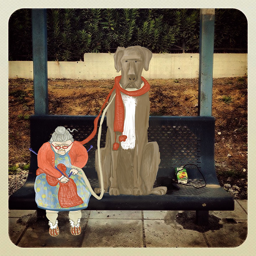 We Used Photography And Illustration To Make These Humorous And Surrealistic Images With A Bit Of Uncanny Aftertaste