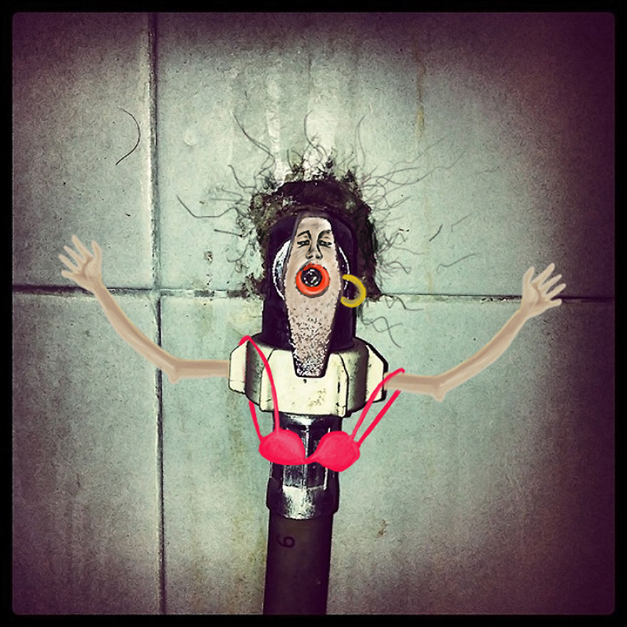 We Used Photography And Illustration To Make These Humorous And Surrealistic Images With A Bit Of Uncanny Aftertaste