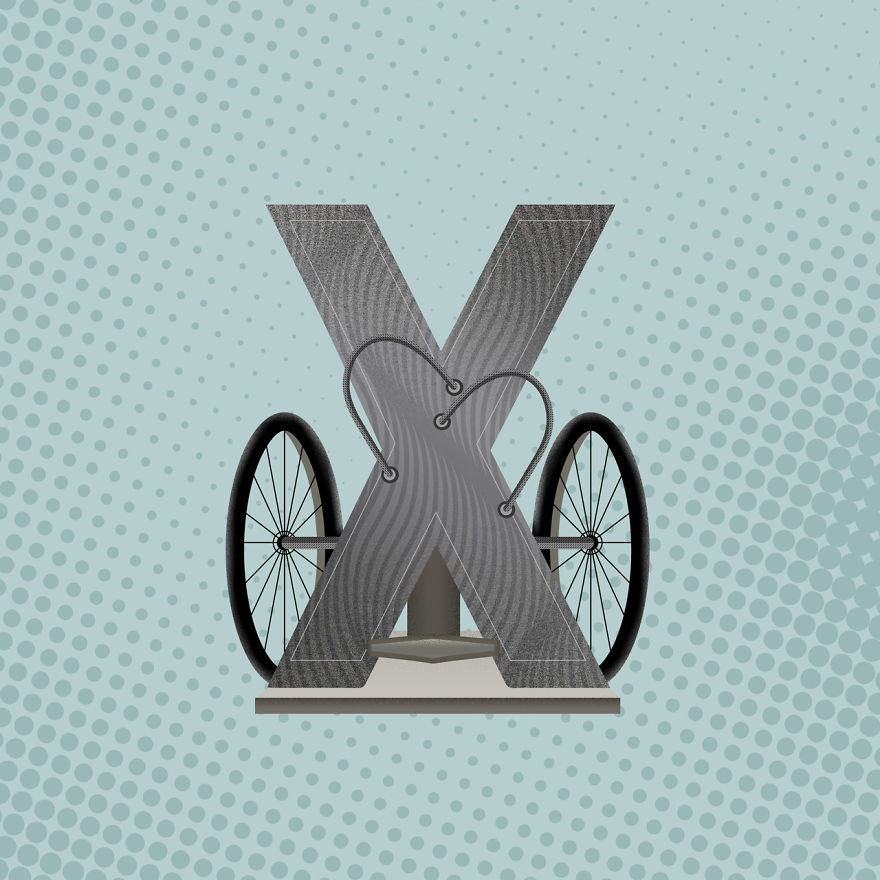 I Combined My Interest For Comics With My Love For Minimalist Illustrations In The Superheroes Alphabet Series