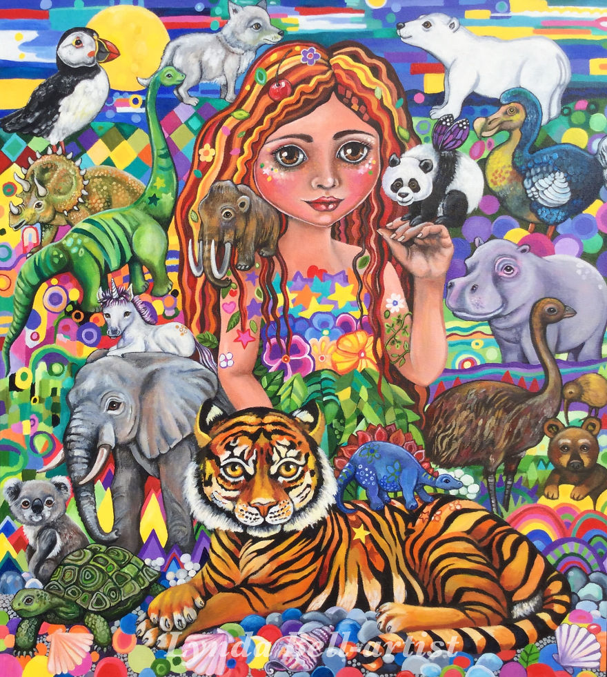 I Paint Stories Using Fairytale Symbolism To Explore My Journey To Veganism I Paint Stories Using Fairytale Symbolism To Explore My Journey To Veganism