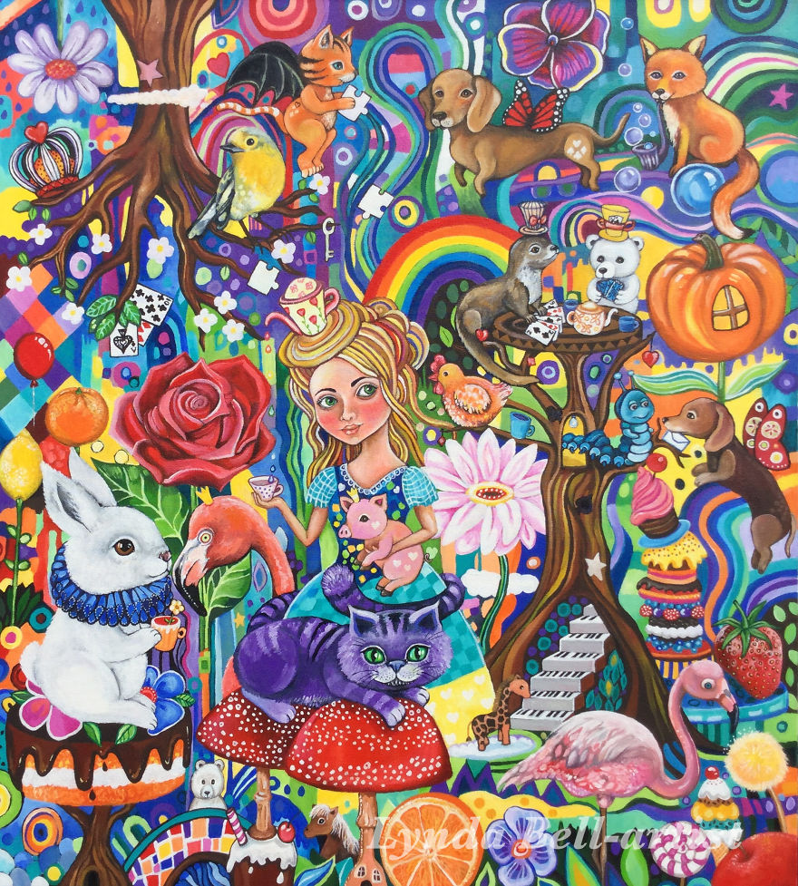 I Paint Stories Using Fairytale Symbolism To Explore My Journey To Veganism