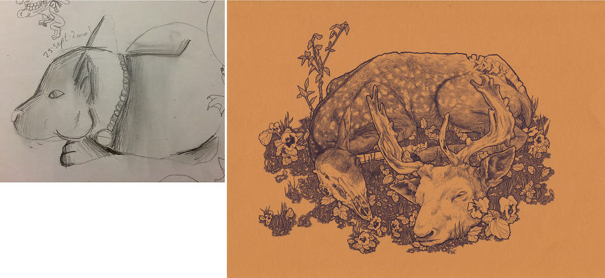 2001 Vs 2010 (zagny Od) - Weird Dog Thing Vs Deer