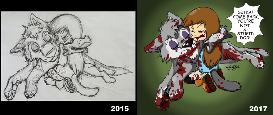 Miki And Sitka By Ericka Steele