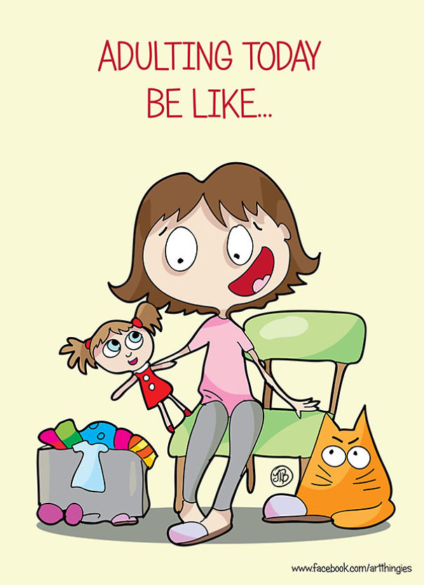 I Put My Daily Frustrations, Inspirations, Thoughts And Just Little Struggles In Illustrations